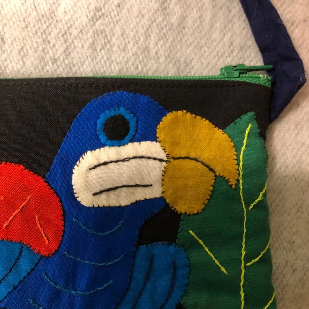 NWOT - Parrot Appliquéd Mini Bag_5